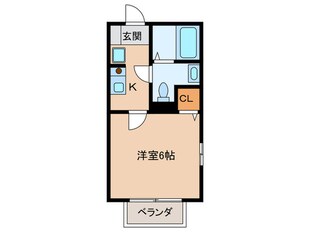 セジュールＭＯＲＩＴＡの物件間取画像